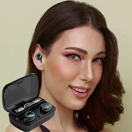 Auriculares Inalámbricos M10 – Batería de Larga Duración, Cancelación de Ruido, Diseño Ergonómico y Resistencia al Agua